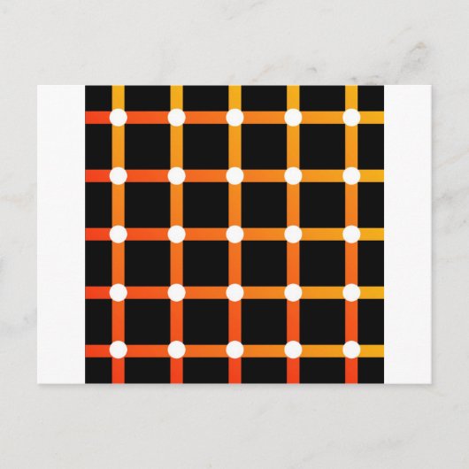 Optische illusie briefkaart (Voorkant)