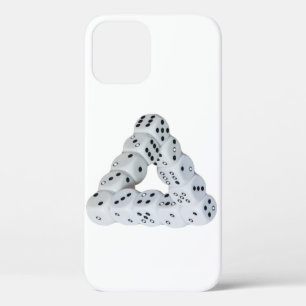 Optische illusie Dice iPhone / iPad draagtas Case-Mate iPhone Case