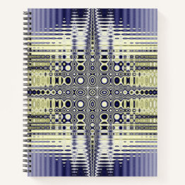 Optische Illusie Fractale Kunst Notitieboek