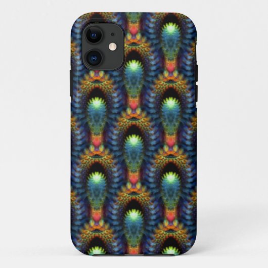 Optische Illusie Fractals patroon iPhone 5 Hoesje (Achterkant)