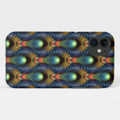 Optische Illusie Fractals patroon iPhone 5 Hoesje (Achterkant (horizontaal))