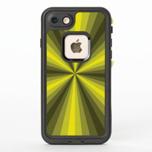 Optische Illusie Geel Lifeproof Hoesje