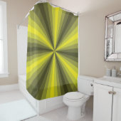 Optische Illusie Gele Gordijn (In situ)