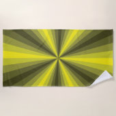 Optische illusie gele handdoek (Voorkant)