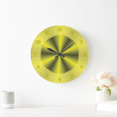 Optische illusie gele klok (Huis)