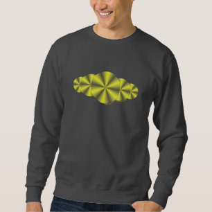 Optische illusie Gele Mannen donkerder Shirt