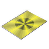 Optische Illusie Gele Notitieboek (Linkerzijde)