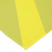 Optische Illusie Gele Tafelkleed (Gekanteld)