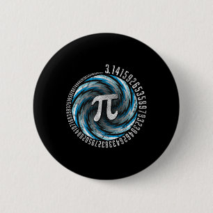 Optische Illusie Geometrie PI Wiskunde Science STE Ronde Button 5,7 Cm