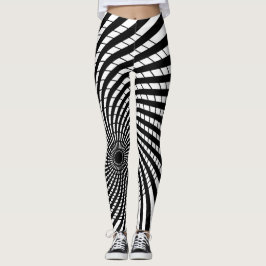 OPTISCHE ILLUSIE Geometrische kunst Hypnotische De Leggings