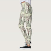 optische illusie geometrische kunstbuizen leggings (Links)