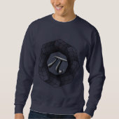 Optische Illusie Geometrische Pi Symbool π Sweatsh Trui (Voorkant)
