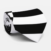 Optische illusie gerangschikt ruimtelijk patroon stropdas (Opgerold)