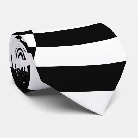 Optische illusie gerangschikt ruimtelijk patroon stropdas (Opgerold)
