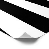 Optische illusie: gestreepte geometrische Abstract Poster (Hoek)