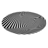 Optische illusie: gestreepte geometrische Abstract Snijplank (Hoek)