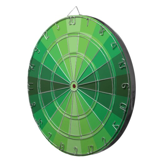 Optische Illusie Groene Dart Board Dartbord (Voorkant Rechts)