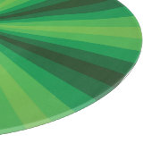 Optische Illusie Groene Glas Snijplank (Hoek)