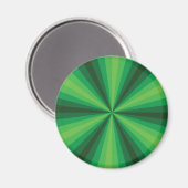 Optische illusie groene magneet (Voorkant / Achterkant)