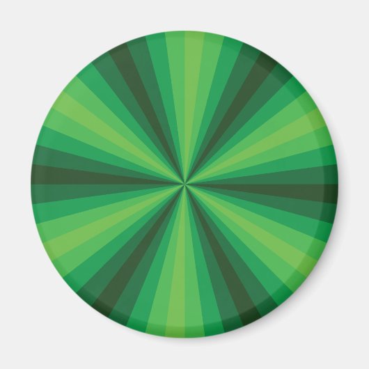 Optische illusie groene magneet (Voorkant)