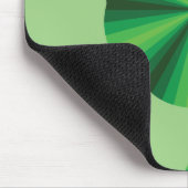 Optische illusie Groene Mousepad Muismat (Hoek)