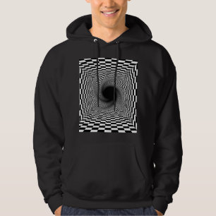 optische illusie hoodie