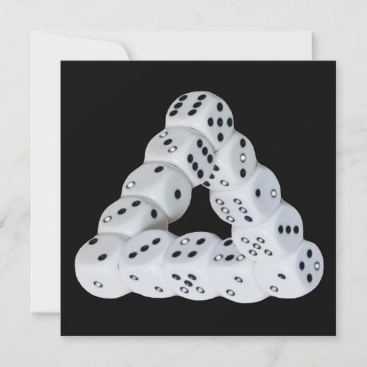 Optische illusie-ijs kaart (Voorkant)