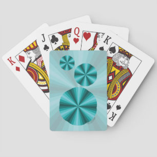 Optische illusie Klassieke afspeelkaarten Pokerkaarten