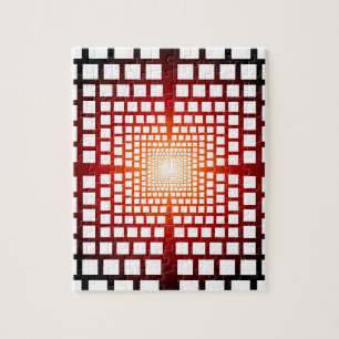 Optische illusie legpuzzel