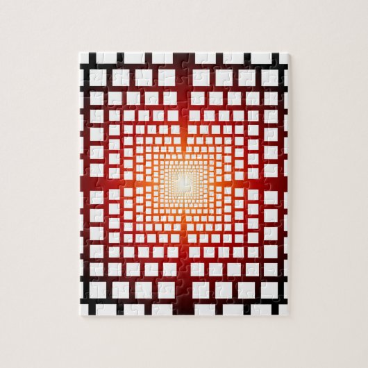 Optische illusie legpuzzel (Verticaal)