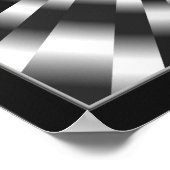 Optische illusie met hoge snelheid poster (Hoek)