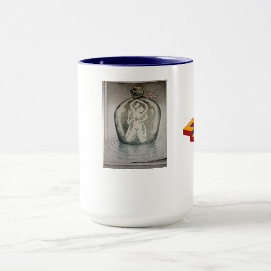 Optische illusie mok 2 (Midden)