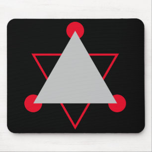 optische illusie muismat