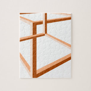 Optische illusie Onmogelijke illusie 3d geometrie Legpuzzel