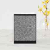 Optische Illusie Ontwerp Wenskaart Kaart (Gele Bloem)