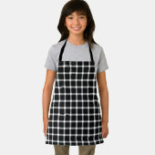 Optische illusie ontwerp zwarte Stippen verdwijnt Schort (Insitu)