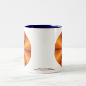 Optische Illusie Oranje Mok (Center)