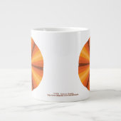 Optische illusie Oranje speciale Mok (Voorkant)