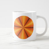 Optische illusie Oranje speciale Mok (Rechts)