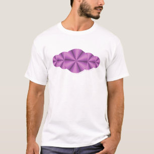 Optische illusie Paars Kind en Baby donkerrood Shi T-shirt