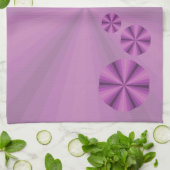 Optische illusie Paarse handdoek (Gevouwen)