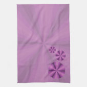 Optische illusie Paarse handdoek (Verticaal)