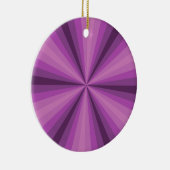 Optische Illusie Paarse Ornament (Rechts)