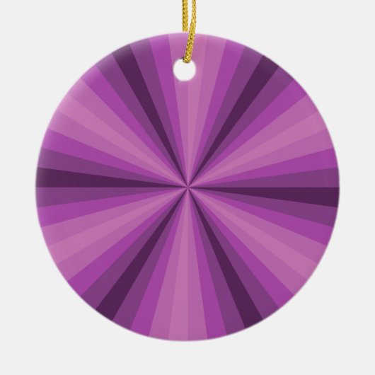 Optische Illusie Paarse Ornament (Voorkant)