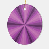 Optische Illusie Paarse Ornament (Links)