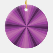 Optische Illusie Paarse Ornament (Achterkant)