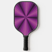 Optische illusie Paarse Pickleball Paddle (Achterkant)