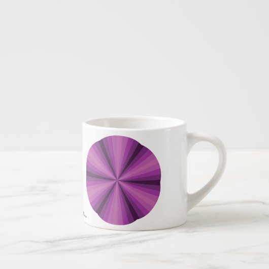Optische Illusie Paarse Specialty Mok (Rechts)