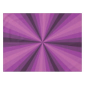Optische illusie Paarse tablet Tafelkleed (Voorkant (Horizontaal))