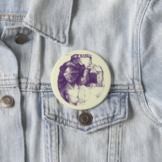 Optische Illusie Pin Badge Ronde Button 7,6 Cm (In situ)